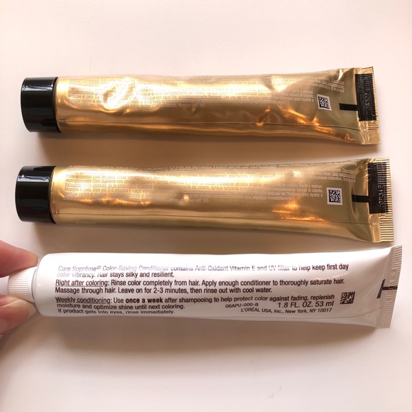 L'OREAL Superior Preference Color & Shine Conditioner Lot of 3 1.86 fl oz Tubes - Picture 6 of 6
